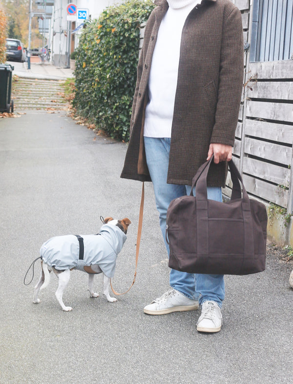 Computer bag classic Gray brown