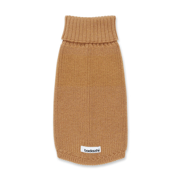 Female Wool dog sweater Beige