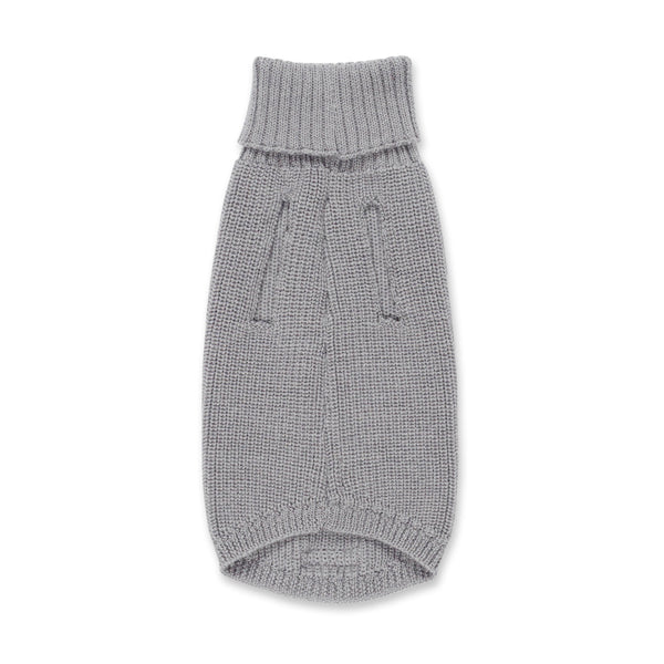 Female Wool dog sweater Grey