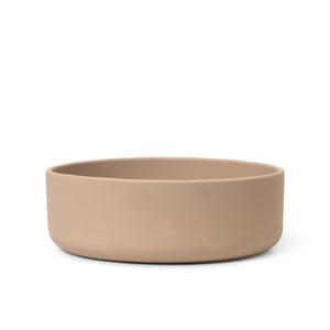 silicone food bowl Gray-brown